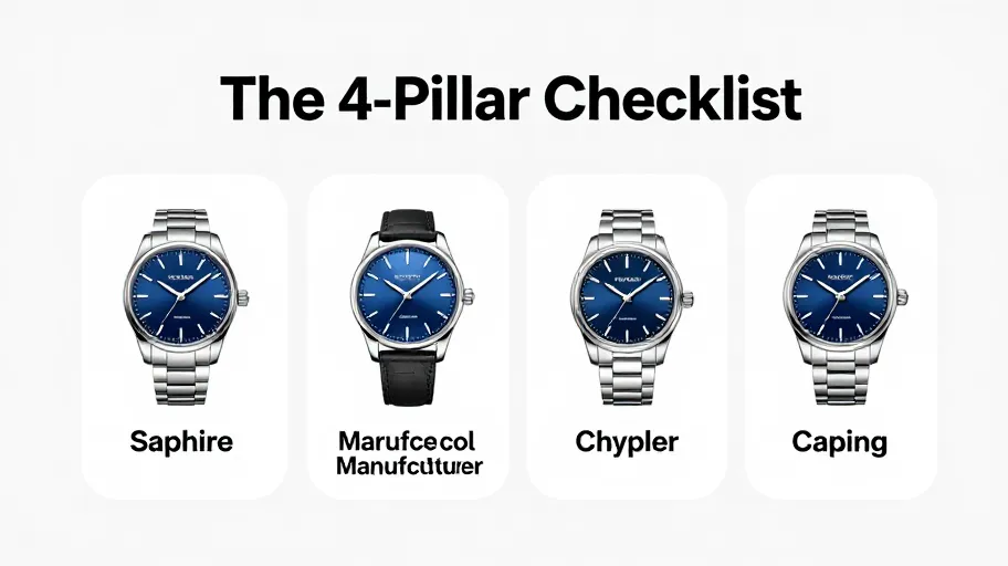 Sapphire Watch Crystal Manufacturer Vetting: The 4-Pillar Checklist