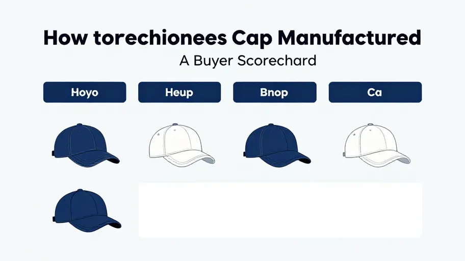How to Choose a Baseball Cap Manufacturer in China: A Buyer Scorecard