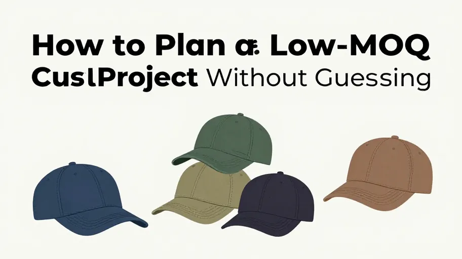 How to Plan a Low-MOQ Custom Hat Project Without Guessing