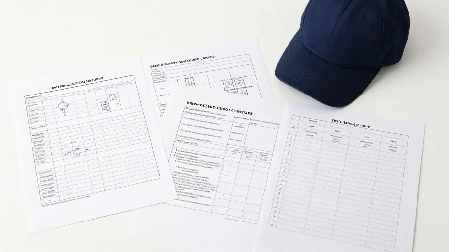 Baseball Cap Manufacturer: Build a Quote-Ready Drawing and Review Pack