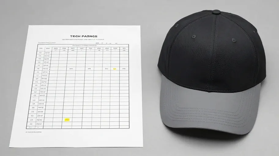 Baseball Cap Tech Pack: A Practical Checklist for Reviewing the First Sample