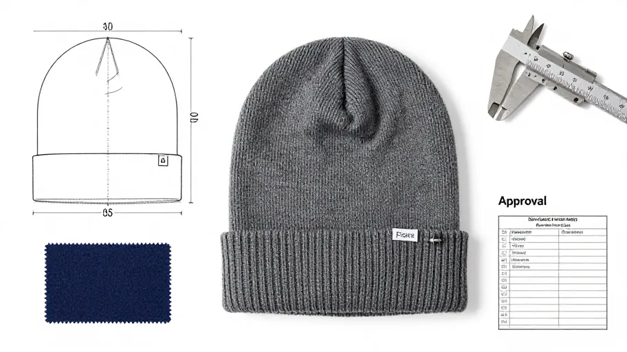 Beanie Tech Pack: Which Details Belong in the Drawing, BOM and Approval Notes