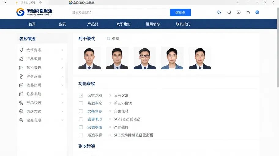Shenzhen Website Development: Requirements Clarification, Scope of Implementation, and Acceptance Checklist