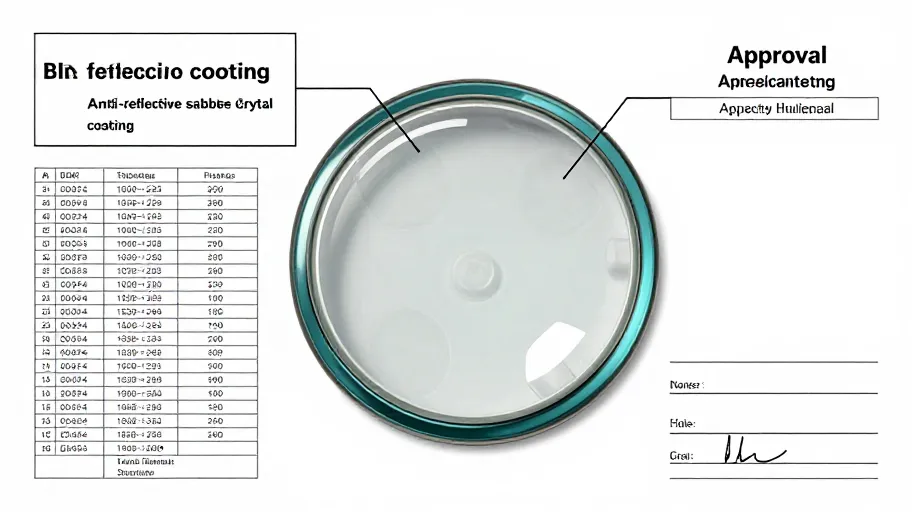 Anti Reflective Sapphire Crystal Coating: Which Details Belong in the Drawing, BOM and Approval Notes
