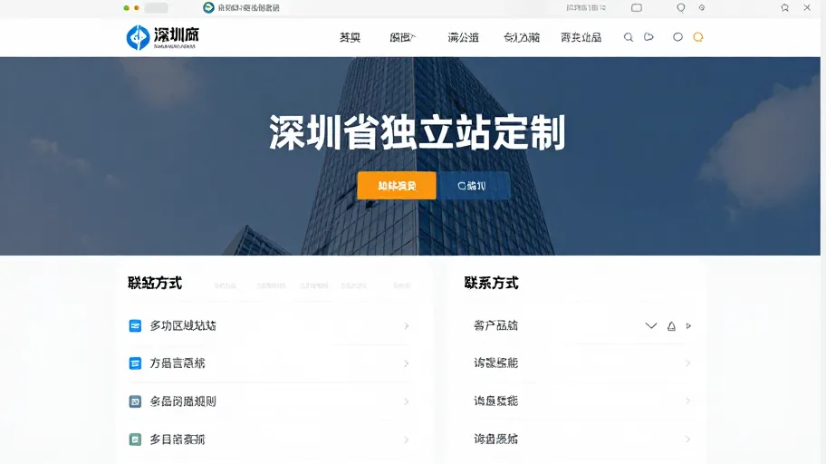 Shenzhen Independent Site Customization: When to Upgrade from Standard Website Building to Custom Implementation