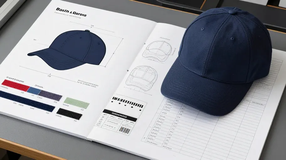 Baseball Cap Tech Pack: How to Hand Off an Approved Sample to Production