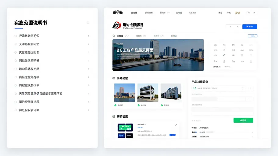 Website Development in Tianjin: Requirements Clarification, Scope of Implementation, and Acceptance Checklist