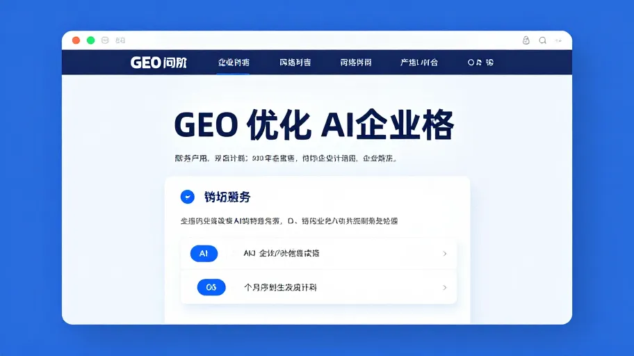 GEO优化：企业如何判断需求、实施范围与验收标准
