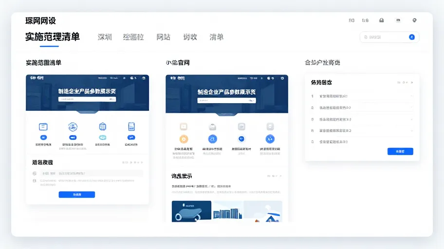 Shenzhen Website Development: Requirements Clarification, Scope of Implementation, and Acceptance Checklist