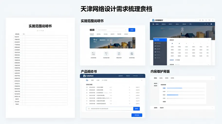 Website Development in Tianjin: Requirements Clarification, Scope of Implementation, and Acceptance Checklist