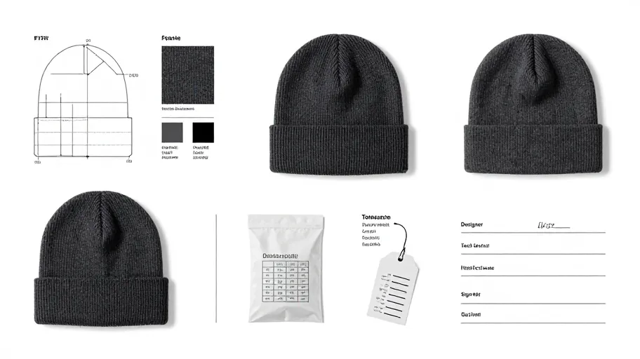 Beanie Tech Pack: How to Hand Off an Approved Sample to Production
