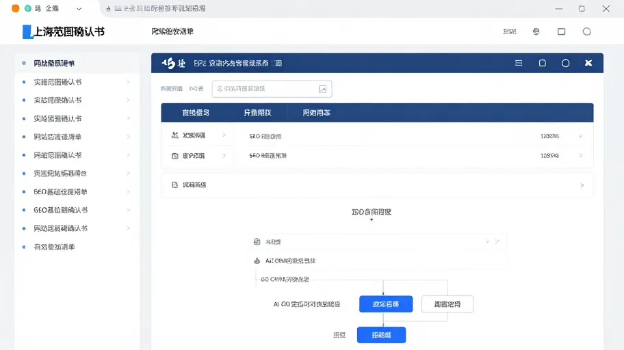Shanghai Website Development: Requirements Clarification, Scope of Implementation, and Acceptance Checklist