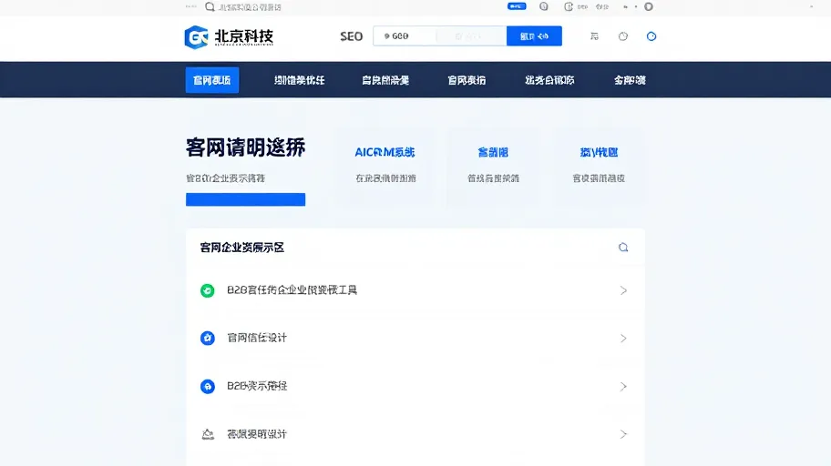 How to Choose a Beijing Technology Company's Official Website: Requirements, Budget, and Delivery Boundaries