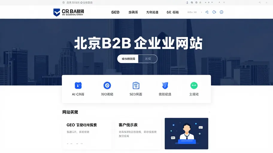 How to Implement AI CRM on Beijing B2B Websites: Content, Website, and CRM Responsibility Boundaries