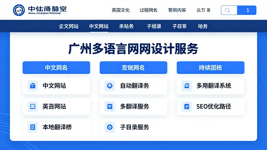 广州多语言网站建设怎么选：需求、预算与交付边界
