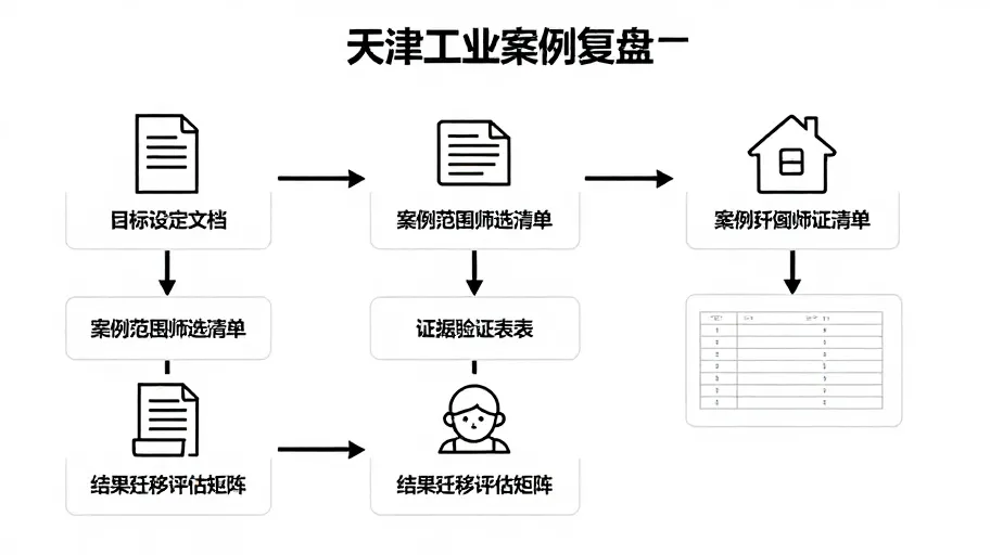 Case Study Review Method for Tianjin Industrial Websites: Objectives, Scope, Evidence, and Outcomes