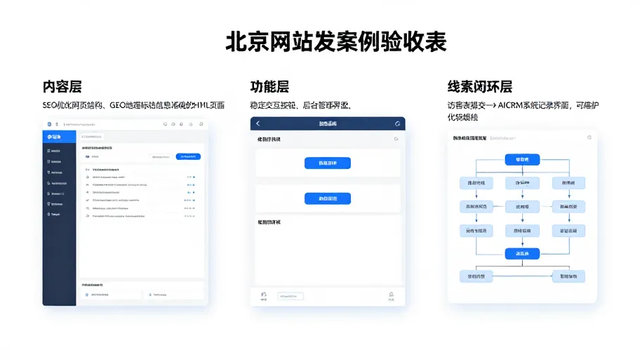 Beijing Website Development Case Acceptance Form: How to Verify Content, Functions, and Lead Closure