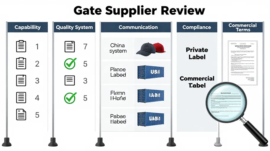 How to Evaluate China Hat Manufacturers Usa for a Private-Label Project