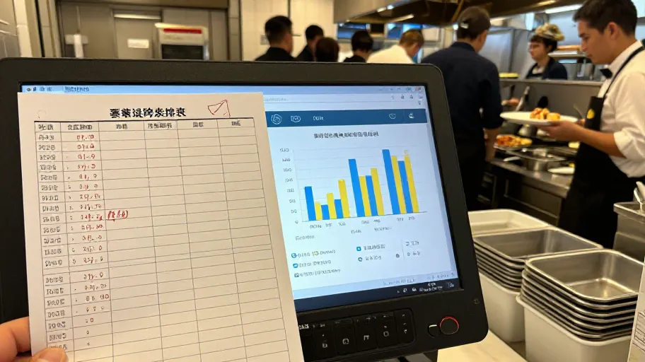 餐廳想按生意排人手，POS總額還欠哪一段資料？