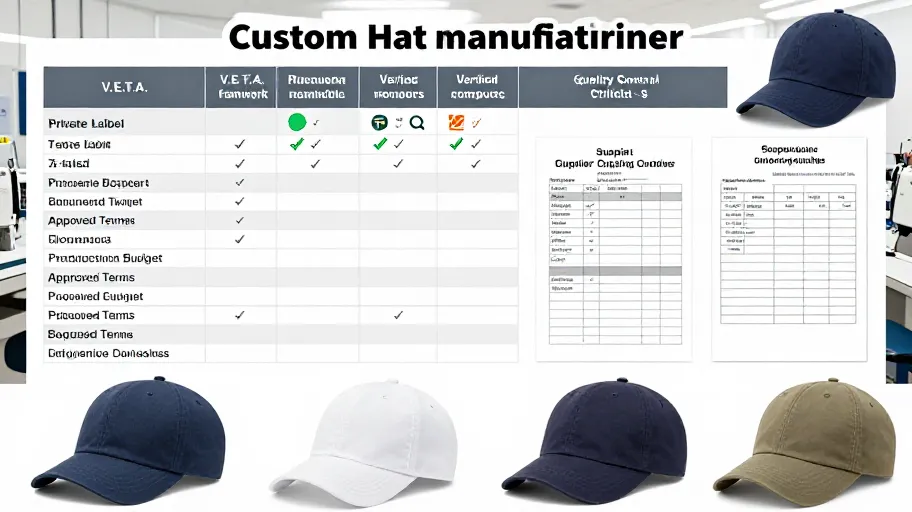 How to Evaluate Who Is The Best Custom Hat Manufacturer? for a Private-Label Project