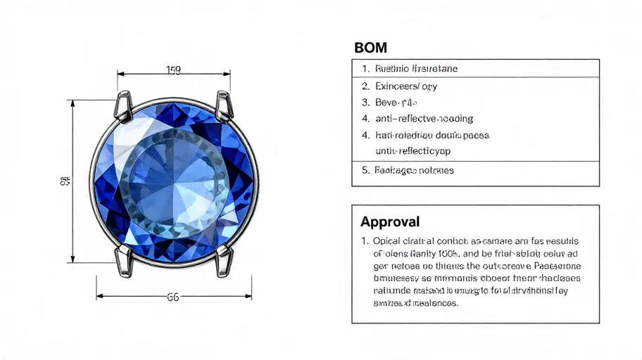 Sapphire Watch Glass Supplier: Which Details Belong in the Drawing, BOM and Approval Notes