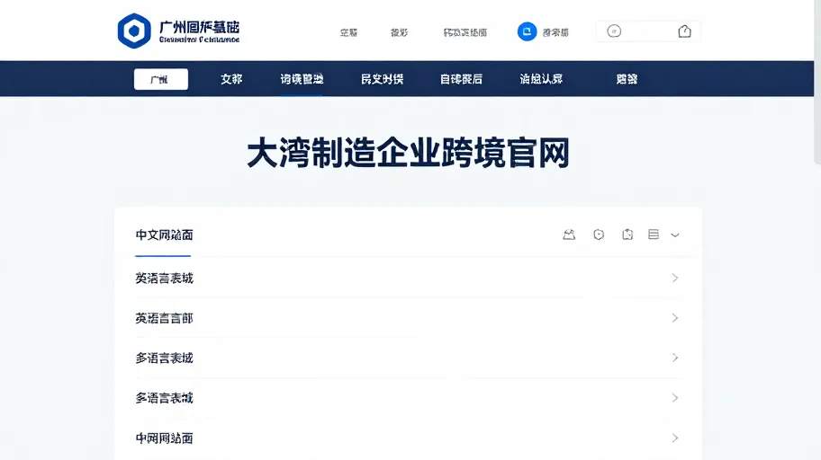 广州多语言网站建设实施清单：页面、内容、表单与后续运营