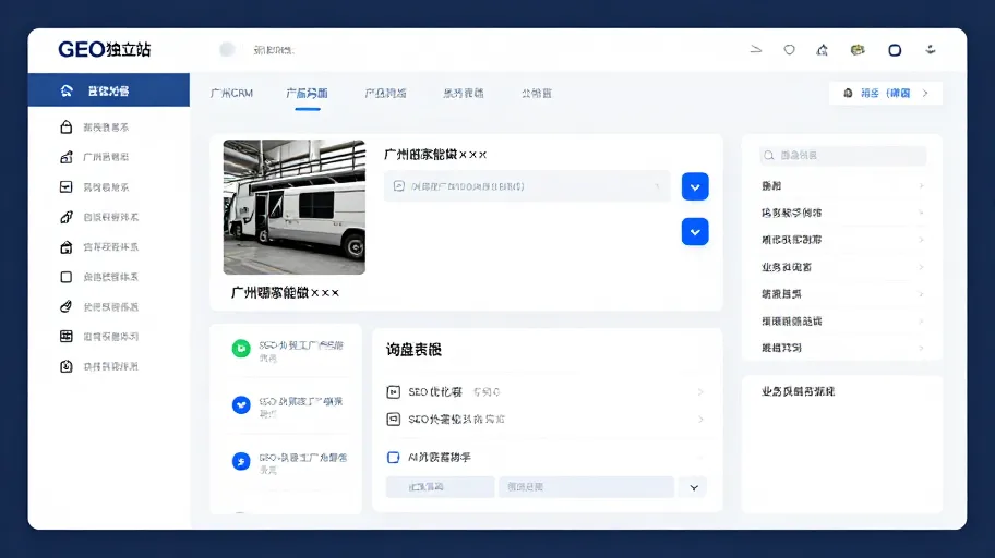 GEO独立站：如何把 GEO、AI CRM 与自有获客体系连成闭环